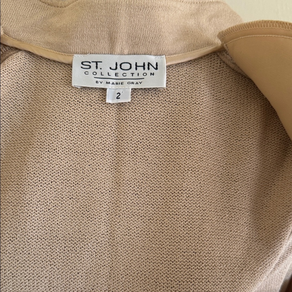 St. John Two Piece Blouse & Pants
